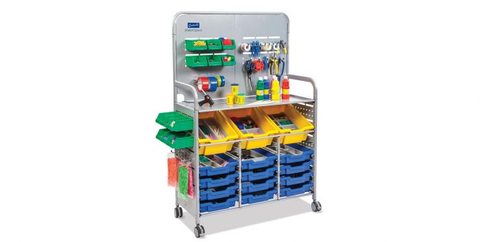 Storage unity with castors