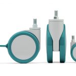 Antimicrobial castors
