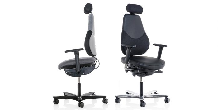 Office chairs with castors