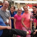 GR staff wearing pink for charity