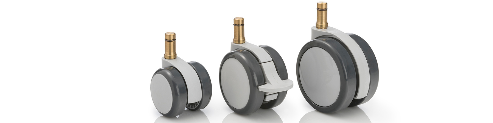 brass stems in castors
