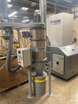 New Piovan dust extractor
